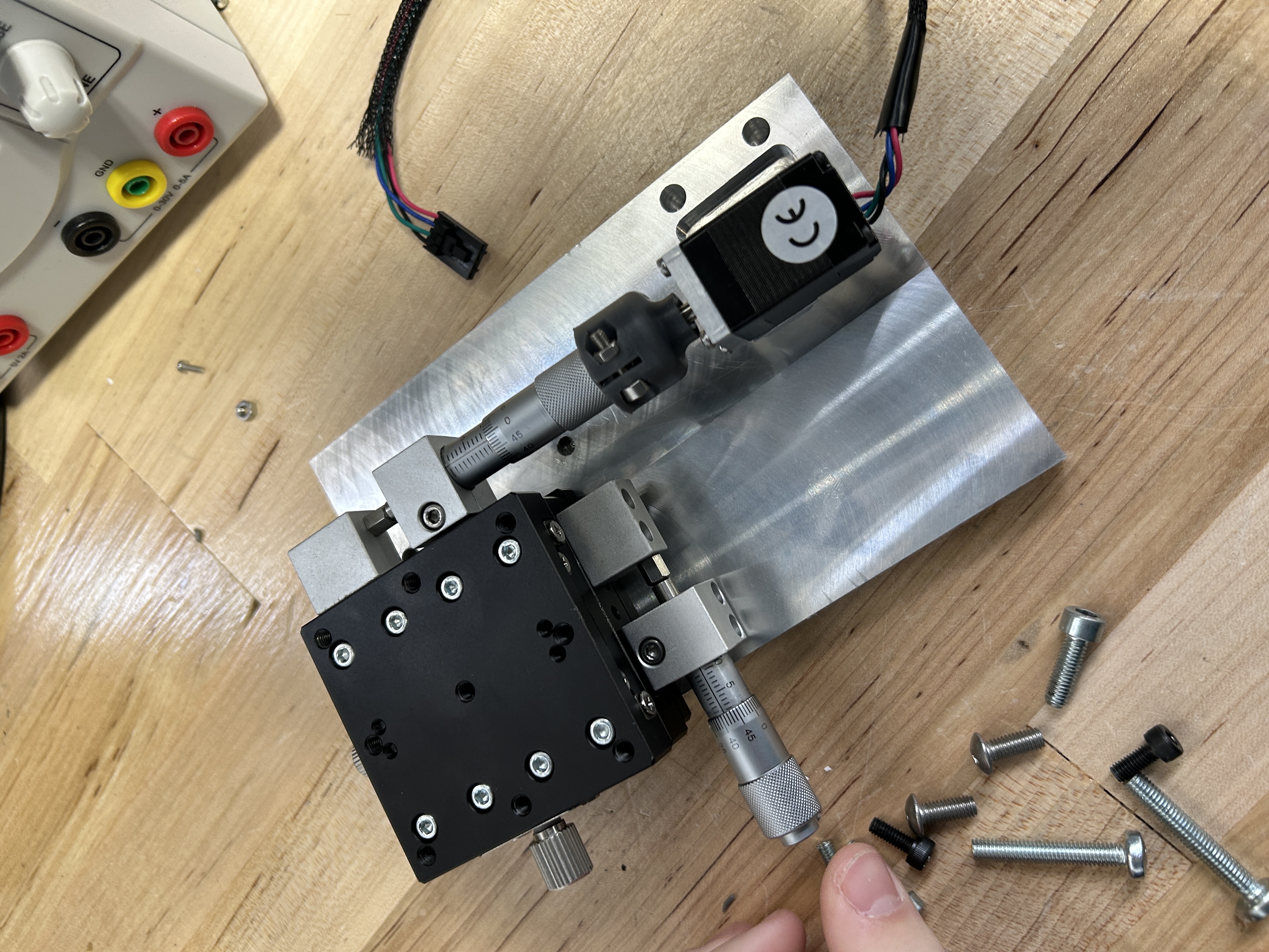Stage Motor holder mock up