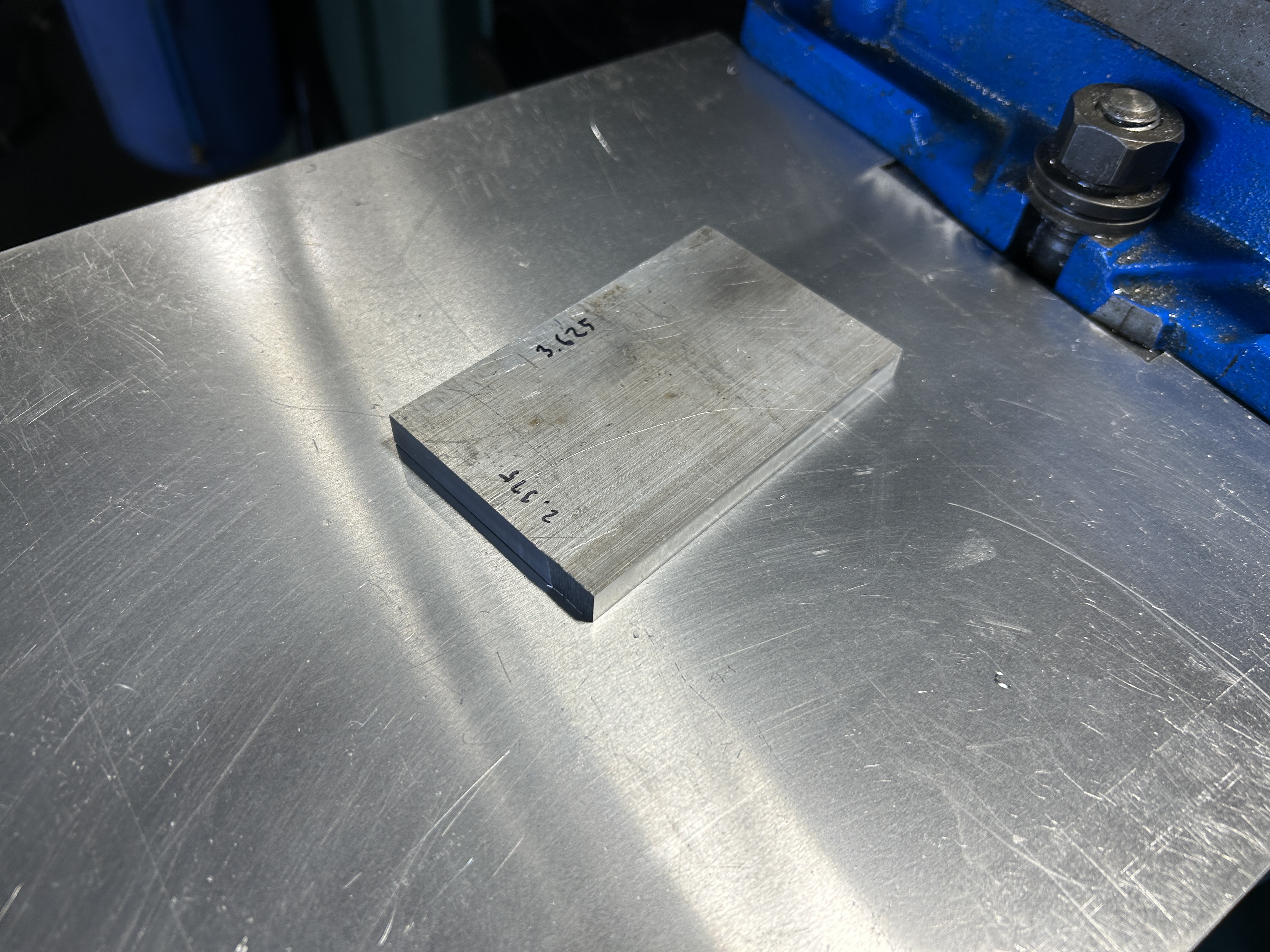 Milling stock to size