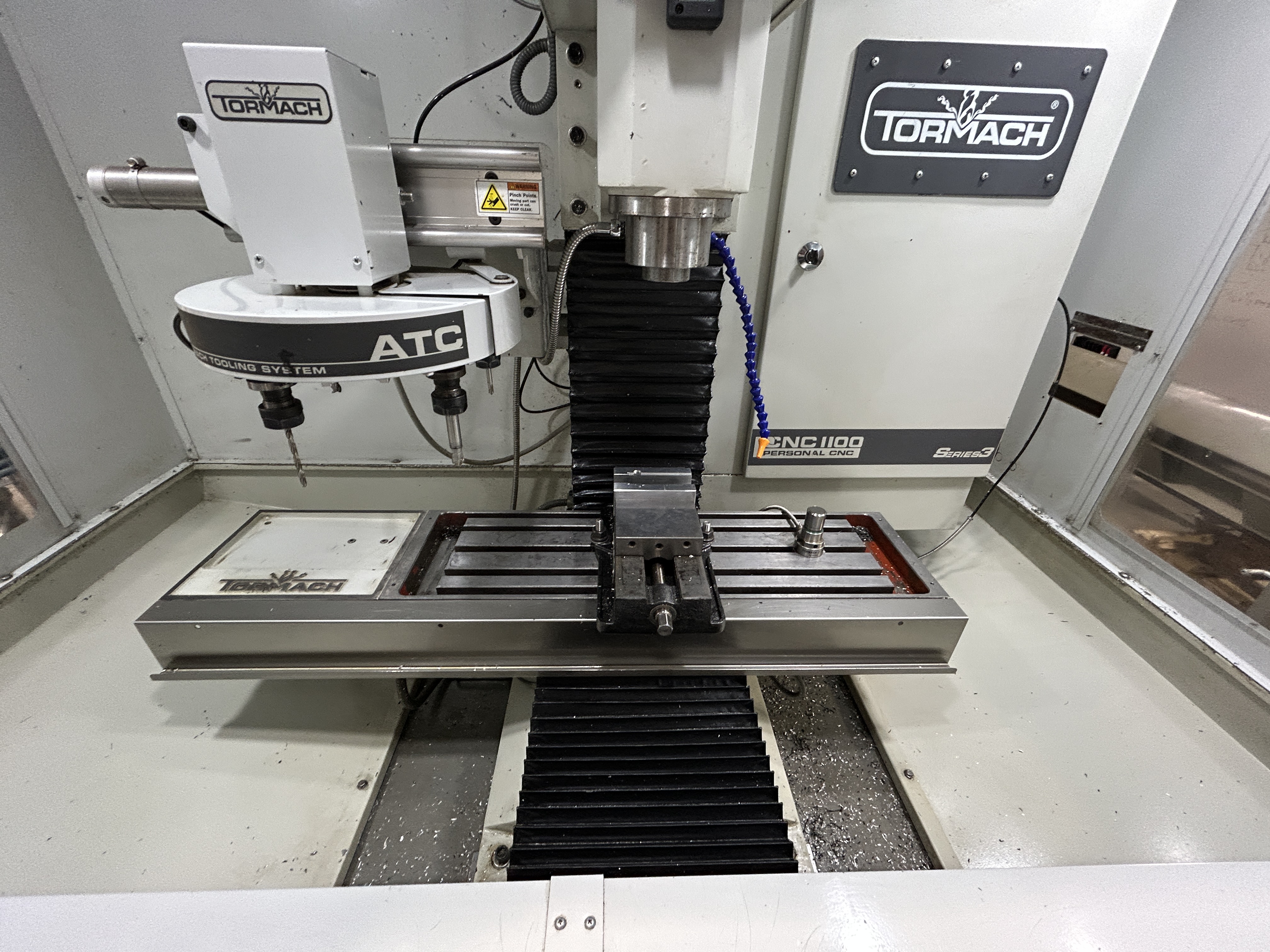 Tormach after cleaning